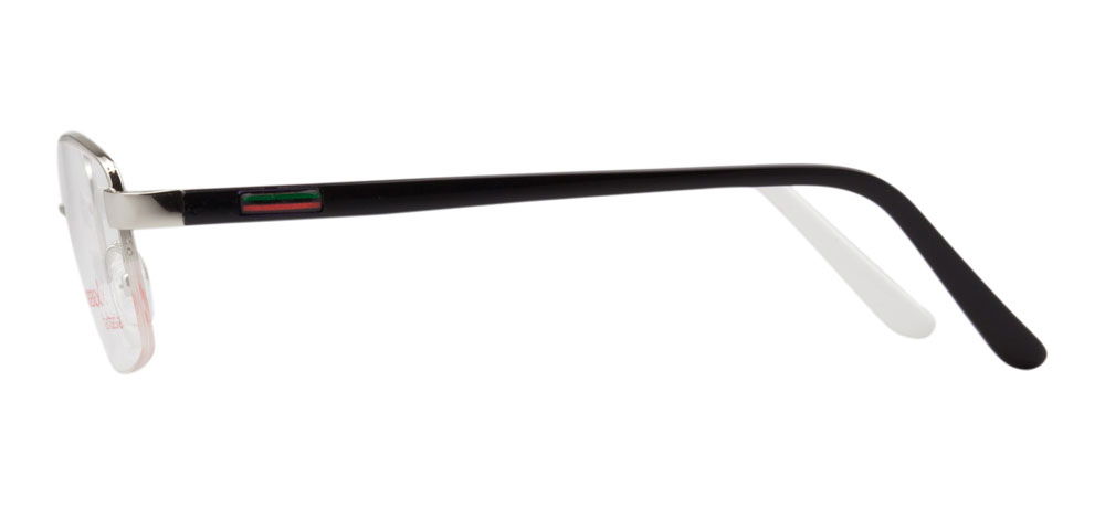 BENX PREMIUM BXMTL 7121.53-C.01 Optik Genç Kadın Köşeli Yarım Çerçeveli Metal - 3