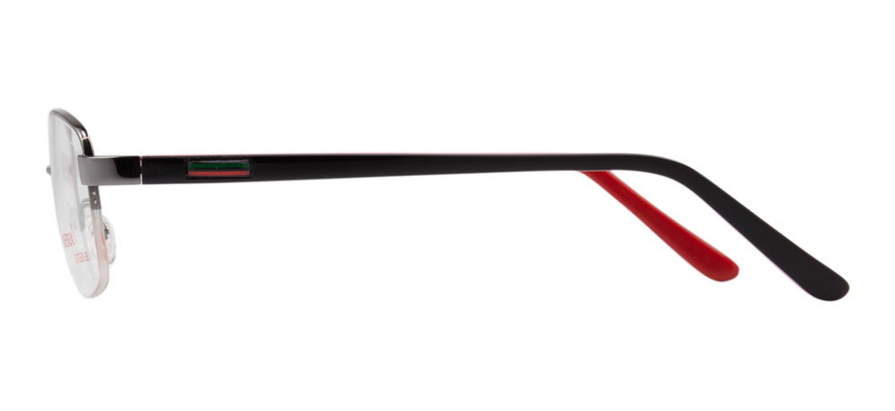 BENX PREMIUM BXMTL 7121.53-C.02 Optik Genç Kadın Köşeli Yarım Çerçeveli Metal - 3