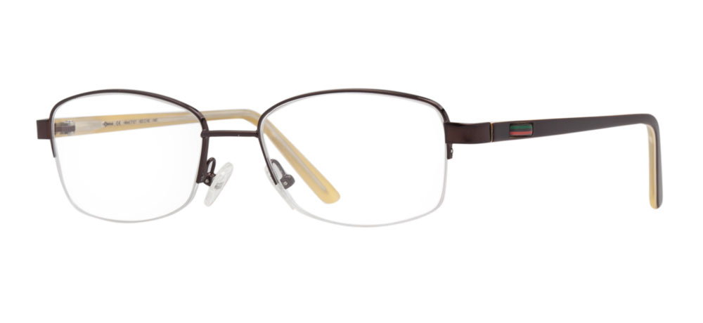 BENX PREMIUM BXMTL 7121.53-C.30 Optik Genç Kadın Köşeli Yarım Çerçeveli Metal - 2