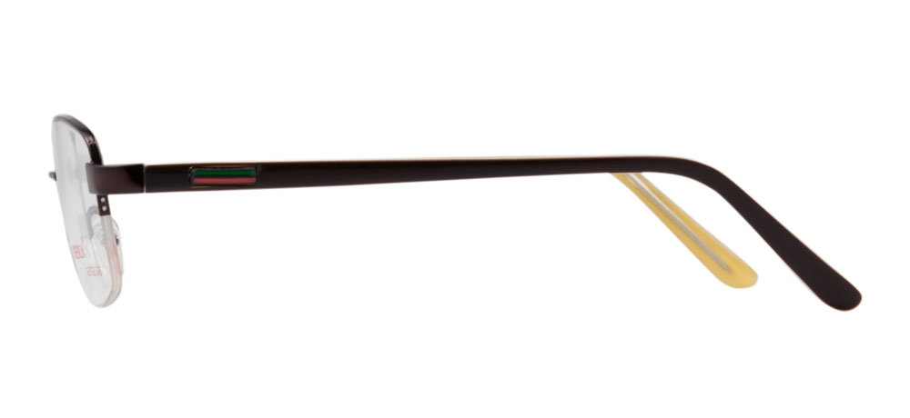 BENX PREMIUM BXMTL 7121.53-C.30 Optik Genç Kadın Köşeli Yarım Çerçeveli Metal - 3