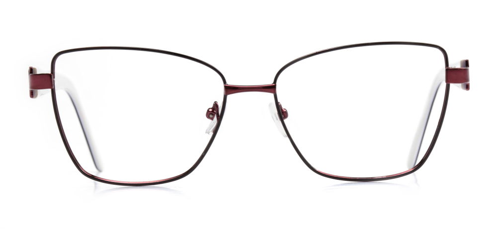 BENX PREMIUM BXMTL 7123.55-C.1506 Optik Genç Kadın Geometrik Çerçeveli Metal - 1