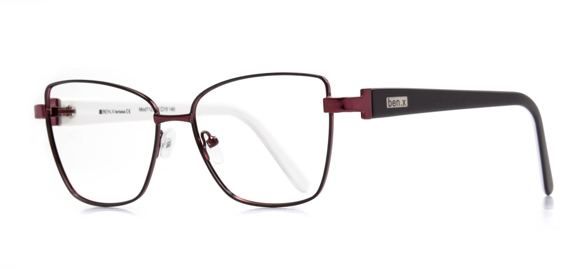 BENX PREMIUM BXMTL 7123.55-C.1506 Optik Genç Kadın Geometrik Çerçeveli Metal - 2