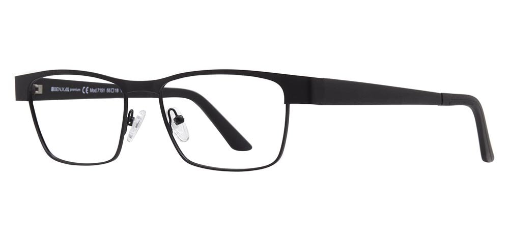 BENX PREMIUM BXMTL 7151-C.M06 Optik Genç Erkek Köşeli Çerçeveli Metal - 2