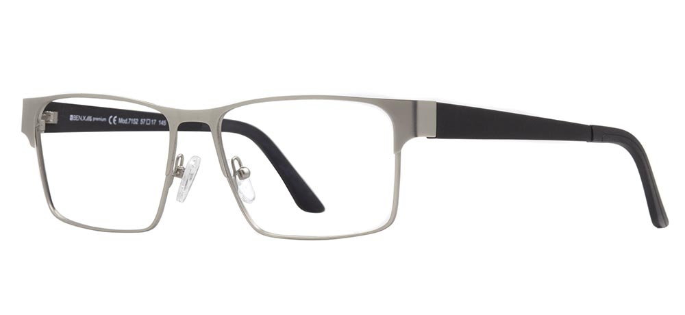 BENX PREMIUM BXMTL 7152-C.M01 Optik Genç Erkek Köşeli Çerçeveli Metal - 2