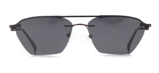 BENX PREMIUM BXMTL 7605-C.05 Clipon, Optik Genç Erkek,Kadın,Unisex Köşeli Çerçeveli Metal - BENX PREMIUM