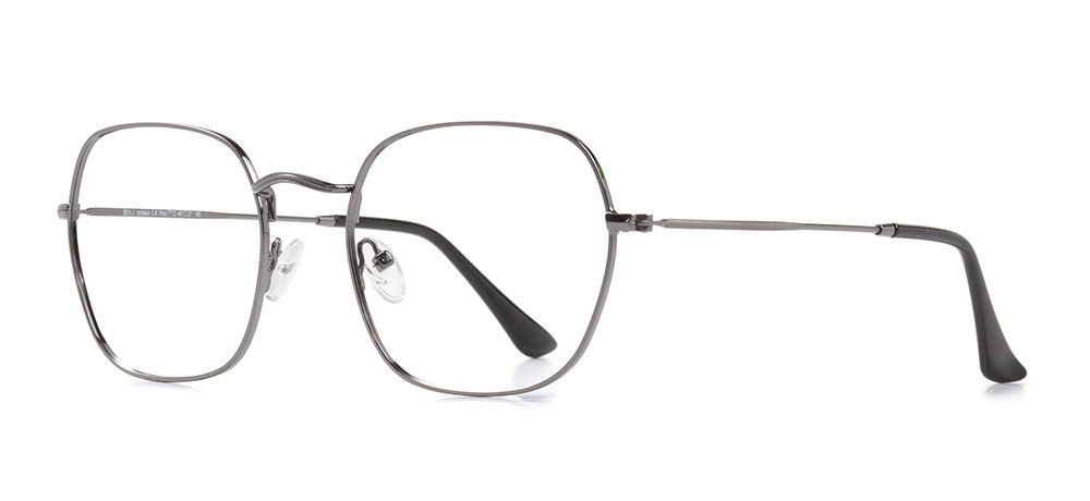 BENX PREMIUM BXMTL 7712.49-C.02 Optik Genç Erkek,Kadın,Unisex Geometrik Çerçeveli Metal - 2