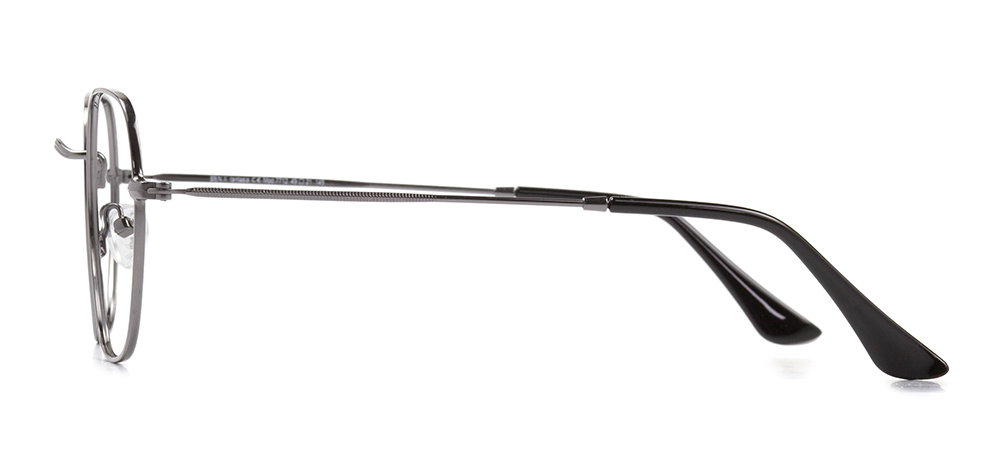 BENX PREMIUM BXMTL 7712.49-C.02 Optik Genç Erkek,Kadın,Unisex Geometrik Çerçeveli Metal - 3