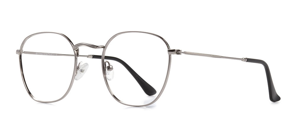 BENX PREMIUM BXMTL 7719.49-C.32 Optik Genç Erkek,Kadın,Unisex Geometrik Çerçeveli Metal - 2