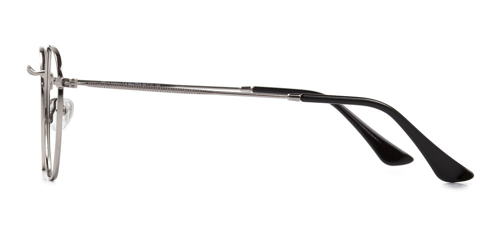 BENX PREMIUM BXMTL 7719.49-C.32 Optik Genç Erkek,Kadın,Unisex Geometrik Çerçeveli Metal - 3
