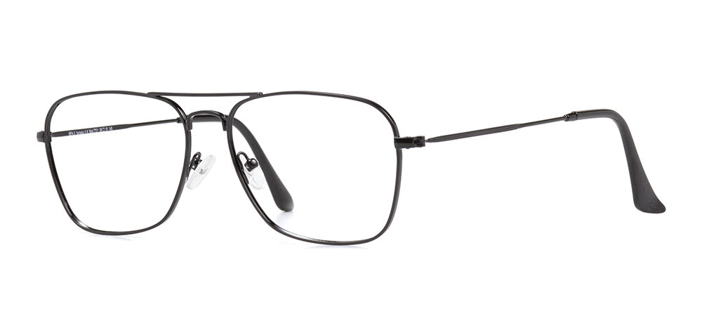 BENX PREMIUM BXMTL 7721.58-C.06 Optik Genç,Yetişkin Erkek Köşeli Çerçeveli Metal - 2