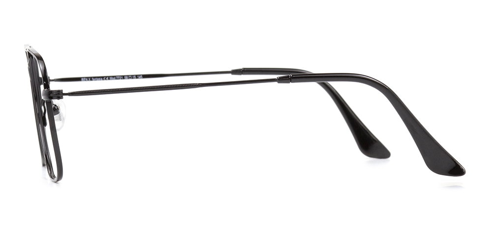 BENX PREMIUM BXMTL 7721.58-C.06 Optik Genç,Yetişkin Erkek Köşeli Çerçeveli Metal - 3