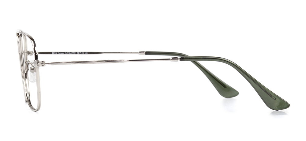 BENX PREMIUM BXMTL 7721.58-C.32 Optik Genç,Yetişkin Erkek Köşeli Çerçeveli Metal - 3