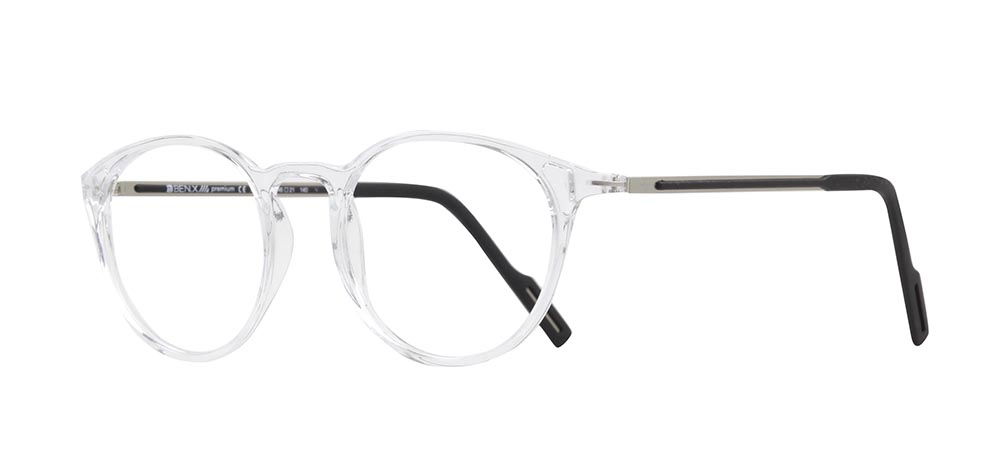 BENX PREMIUM BXPRM 1701-01 Optik Genç Kadın Yuvarlak Çerçeveli Grilamid TR90 - 2