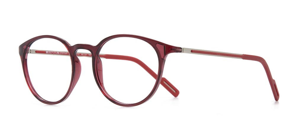 BENX PREMIUM BXPRM 1701-240 Optik Genç Kadın Yuvarlak Çerçeveli Grilamid (TR90) - 2