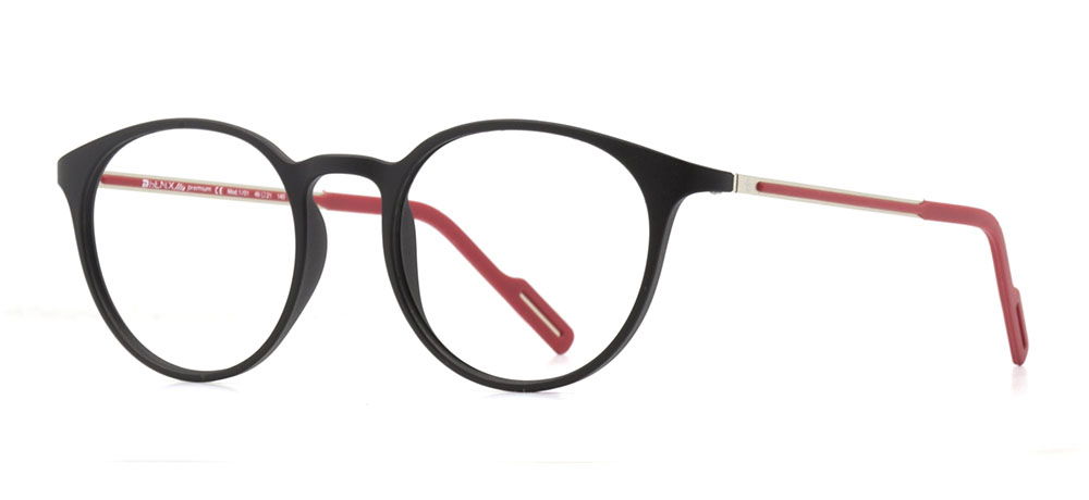 BENX PREMIUM BXPRM 1701-M06 Optik Genç Kadın Yuvarlak Çerçeveli Grilamid (TR90) - 2