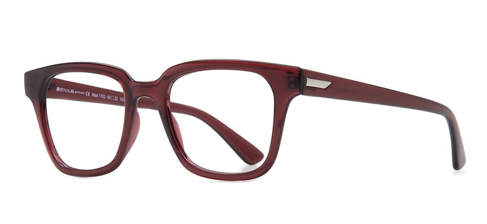 BENX PREMIUM BXPRM 1703-240 Optik Genç Erkek,Kadın,Unisex Köşeli Çerçeveli Grilamid (TR90) - 2