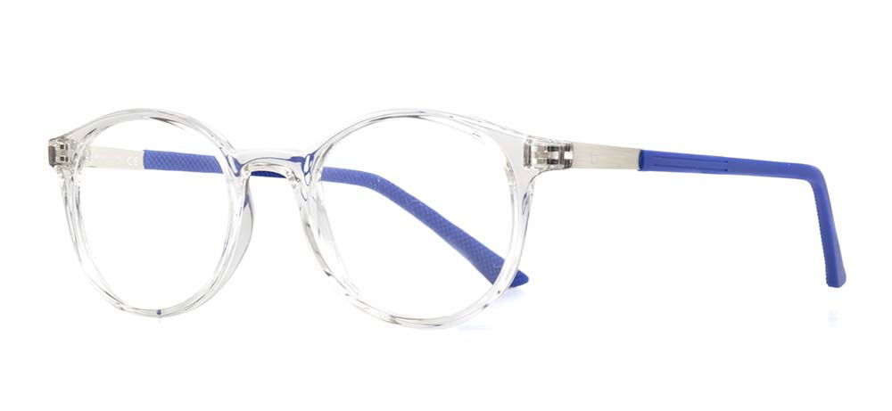 BENX PREMIUM BXPRM 1723-C.07 Optik Çocuk Erkek,Kadın,Unisex Oval Çerçeveli Grilamid (TR90) - 2