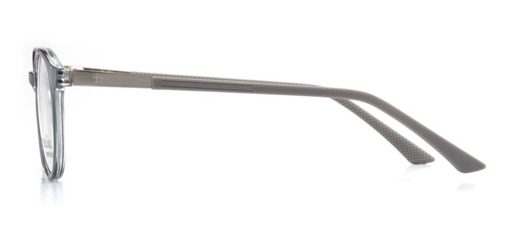 BENX PREMIUM BXPRM 1723-C.13 Optik Çocuk Erkek,Kadın,Unisex Oval Çerçeveli Grilamid (TR90) - 3