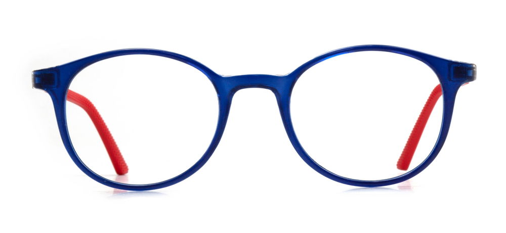 BENX PREMIUM BXPRM 1723-C.18 Optik Çocuk Erkek,Kadın,Unisex Oval Çerçeveli Grilamid (TR90) - 1