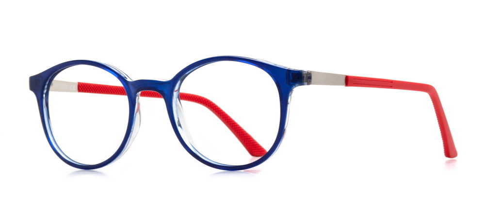 BENX PREMIUM BXPRM 1723-C.18 Optik Çocuk Erkek,Kadın,Unisex Oval Çerçeveli Grilamid (TR90) - 2