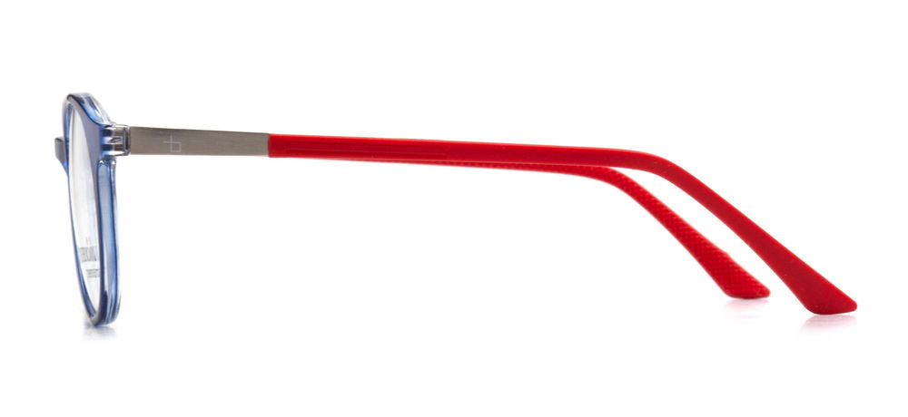 BENX PREMIUM BXPRM 1723-C.18 Optik Çocuk Erkek,Kadın,Unisex Oval Çerçeveli Grilamid (TR90) - 3