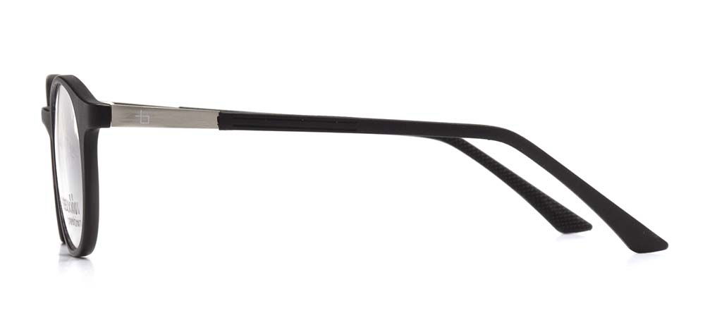 BENX PREMIUM BXPRM 1723-M06 Optik Çocuk Erkek,Kadın,Unisex Oval Çerçeveli Grilamid (TR90) - 3