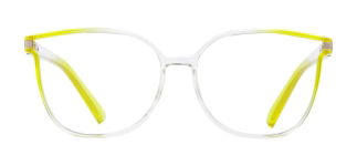 BENX PREMIUM BXPRM 1725-C.09 Optik Genç Kadın Geometrik Çerçeveli Grilamid TR90 - BENX PREMIUM