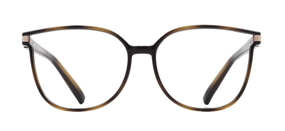 BENX PREMIUM BXPRM 1725-DM05 Optik Genç Kadın Geometrik Çerçeveli Grilamid TR90 - 1
