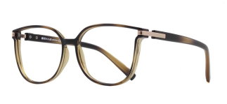 BENX PREMIUM BXPRM 1725-DM05 Optik Genç Kadın Geometrik Çerçeveli Grilamid TR90 - BENX PREMIUM (1)