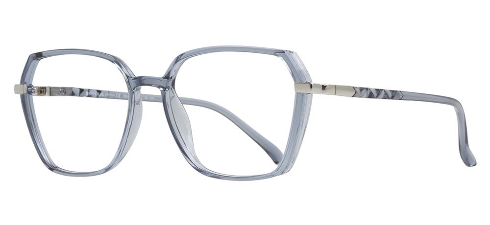 BENX PREMIUM BXPRM 1732-301 Optik Genç Kadın Geometrik Çerçeveli Grilamid TR90 - 2