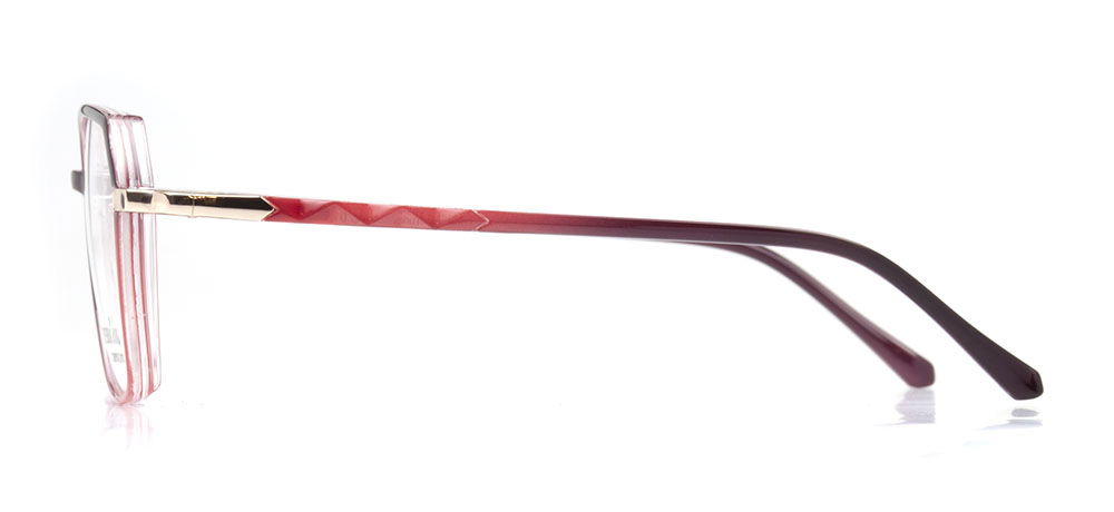 BENX PREMIUM BXPRM 1732-C.01 Optik Genç,Yetişkin Kadın Geometrik Çerçeveli Grilamid (TR90) - 3