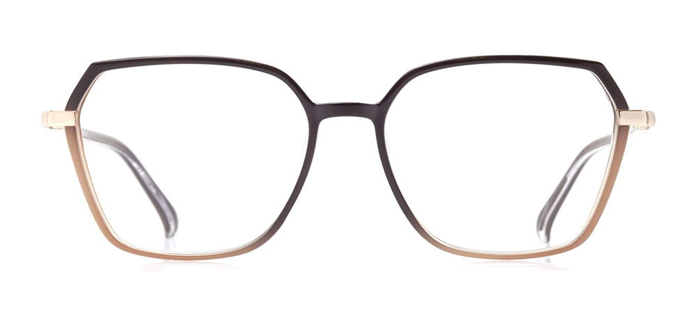 BENX PREMIUM BXPRM 1732-C.03 Optik Genç,Yetişkin Kadın Geometrik Çerçeveli Grilamid (TR90) - 1