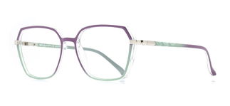 BENX PREMIUM BXPRM 1732-C.04 Optik Genç,Yetişkin Kadın Geometrik Çerçeveli Grilamid (TR90) - BENX PREMIUM (1)