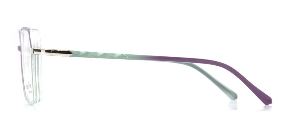 BENX PREMIUM BXPRM 1732-C.04 Optik Genç,Yetişkin Kadın Geometrik Çerçeveli Grilamid (TR90) - 3