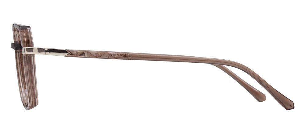 BENX PREMIUM BXPRM 1732-C.10 Optik Genç Erkek,Kadın,Unisex Geometrik Çerçeveli Grilamid TR90 - 3