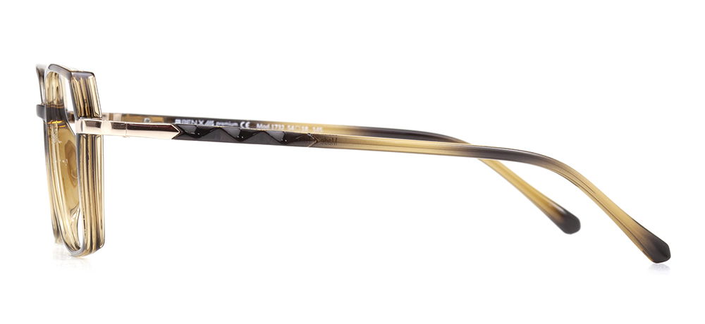 BENX PREMIUM BXPRM 1732-DM05 Optik Genç,Yetişkin Kadın Geometrik Çerçeveli Grilamid (TR90) - 3