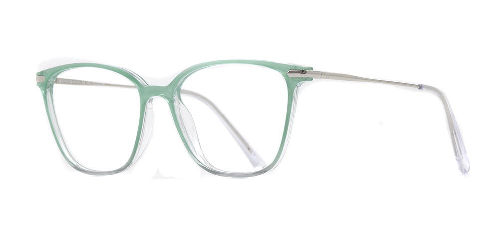 BENX PREMIUM BXPRM 1733-C.11 Optik Genç Kadın Köşeli Çerçeveli Grilamid TR90 - 2