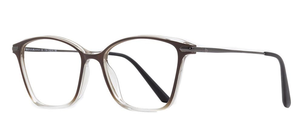 BENX PREMIUM BXPRM 1734-C.04 Optik Genç Kadın Köşeli Çerçeveli Grilamid TR90 - 2
