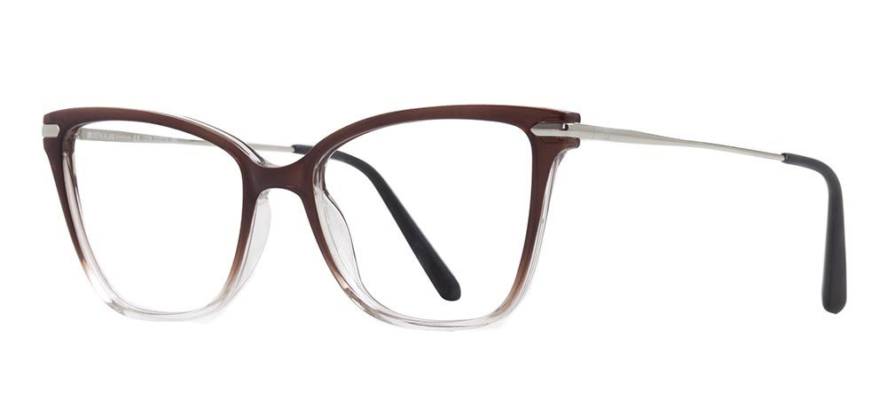 BENX PREMIUM BXPRM 1736-C.14 Optik Genç Kadın Çekik Çerçeveli Grilamid TR90 - 2