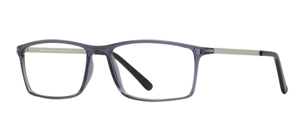BENX PREMIUM BXPRM 1739-05 Optik Genç Erkek Köşeli Çerçeveli Grilamid (TR90) - 2