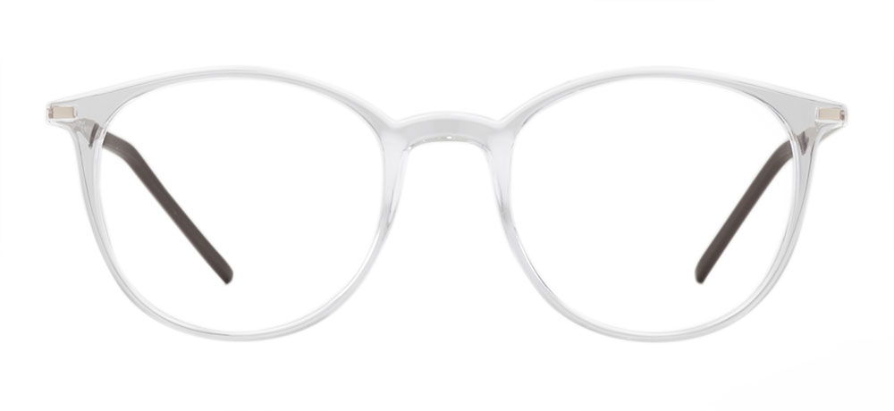 BENX PREMIUM BXPRM 1740-01 Optik Genç Erkek,Kadın,Unisex Yuvarlak Çerçeveli Grilamid (TR90) - 1