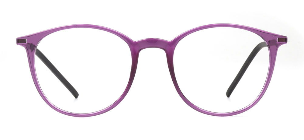 BENX PREMIUM BXPRM 1740-68 Optik Genç Erkek,Kadın,Unisex Yuvarlak Çerçeveli Grilamid (TR90) - 1