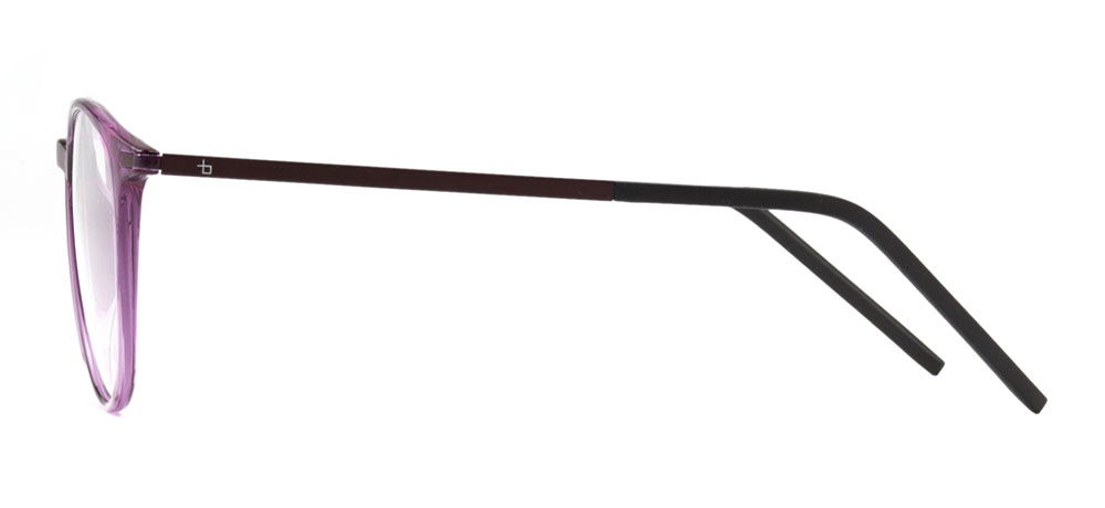 BENX PREMIUM BXPRM 1740-68 Optik Genç Erkek,Kadın,Unisex Yuvarlak Çerçeveli Grilamid (TR90) - 3