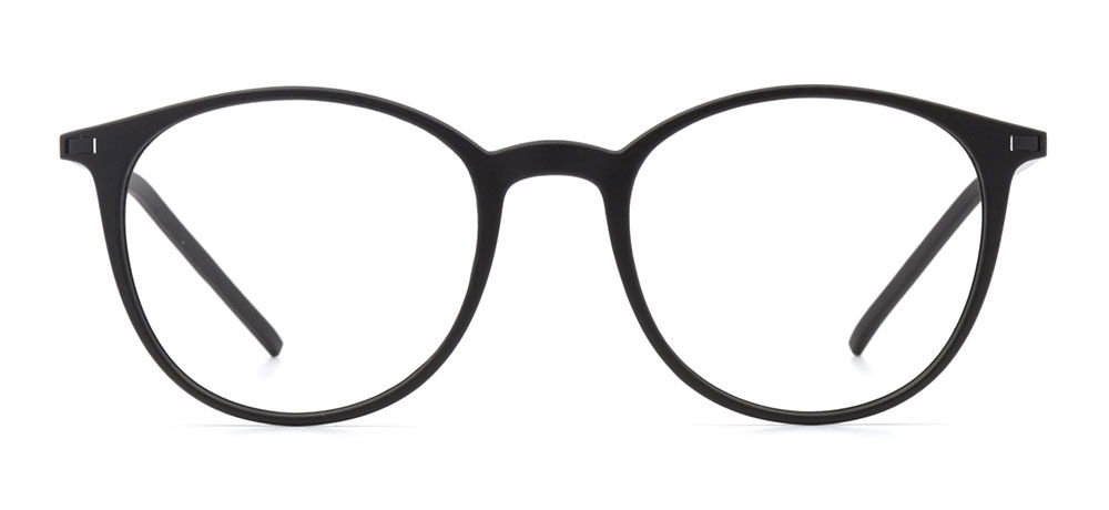 BENX PREMIUM BXPRM 1740-M06 Optik Genç Erkek,Kadın,Unisex Yuvarlak Çerçeveli Grilamid (TR90) - 1