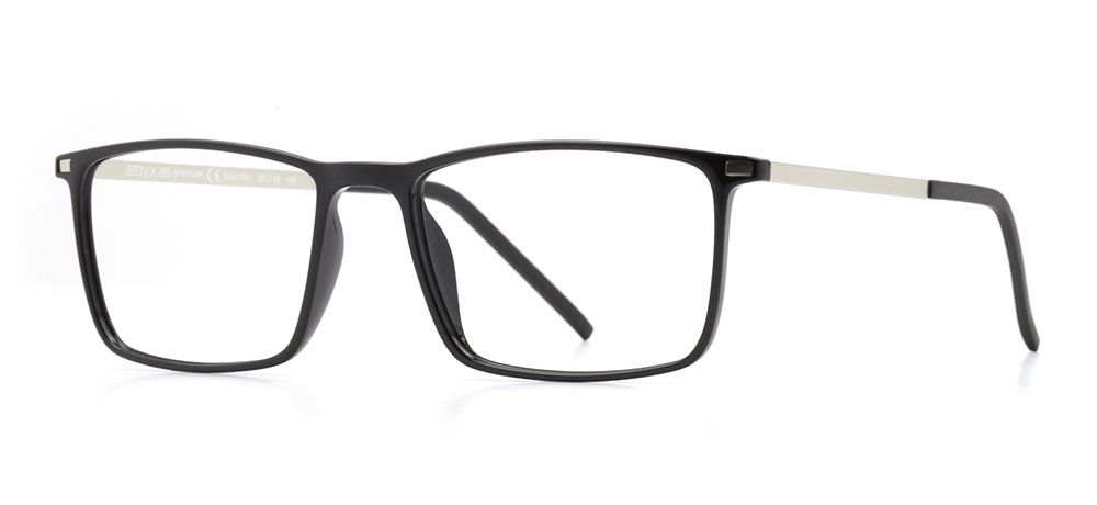 BENX PREMIUM BXPRM 1741-06 Optik Genç Erkek Köşeli Çerçeveli Grilamid (TR90) - 2