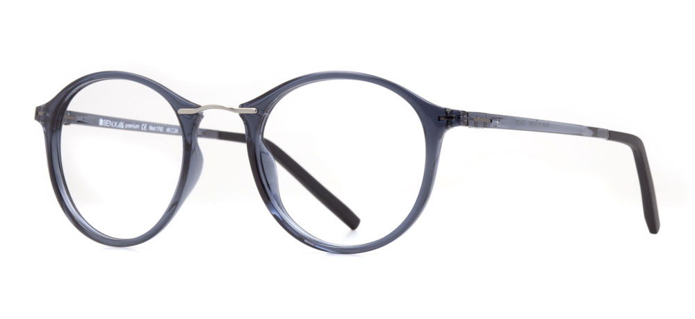 BENX PREMIUM BXPRM 1742-05 Optik Genç Kadın Oval Çerçeveli Grilamid (TR90) - 2