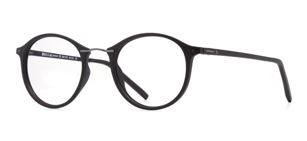 BENX PREMIUM BXPRM 1742-M06 Optik Genç Kadın Oval Çerçeveli Grilamid (TR90) - 2