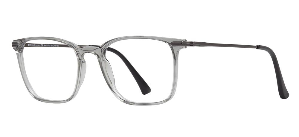 BENX PREMIUM BXPRM 1743-223 Optik Genç Erkek Köşeli Çerçeveli Grilamid TR90 - 2