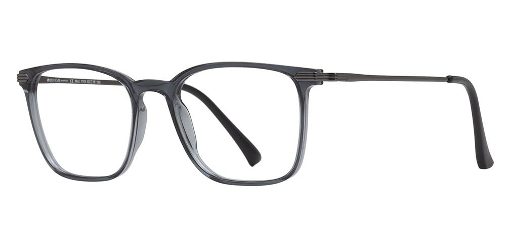 BENX PREMIUM BXPRM 1743-300 Optik Genç Erkek Köşeli Çerçeveli Grilamid TR90 - 2