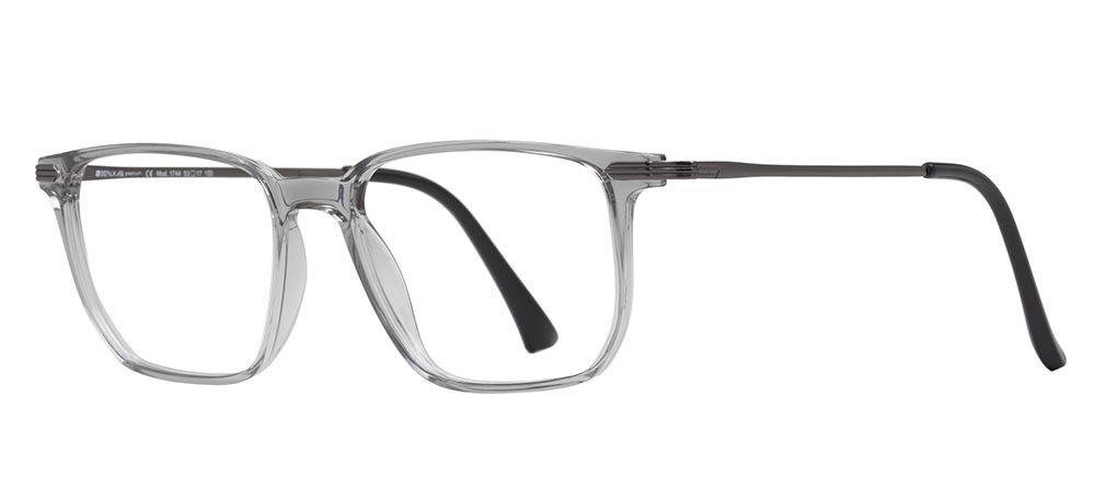 BENX PREMIUM BXPRM 1744-223 Optik Genç Erkek Köşeli Çerçeveli Grilamid TR90 - 2
